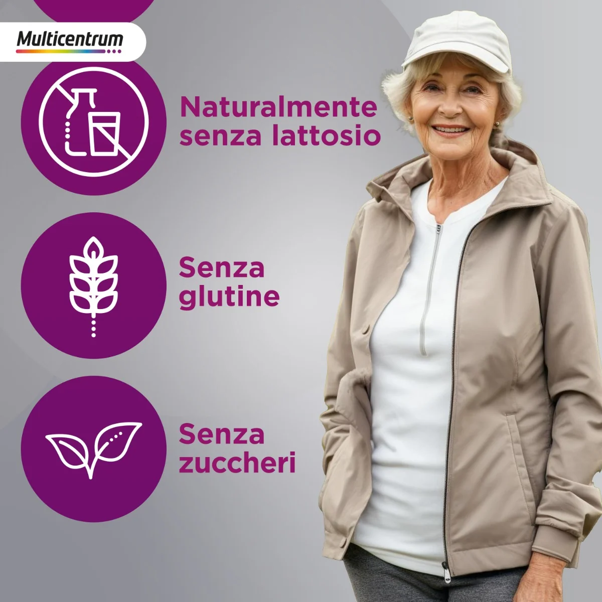 Multicentrum Donna 50+ 90 Compresse Multivitaminico