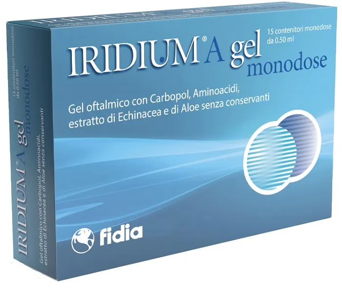 IRIDIUM A GEL MONODOSE OFTALMICO 15 OFTIOLI