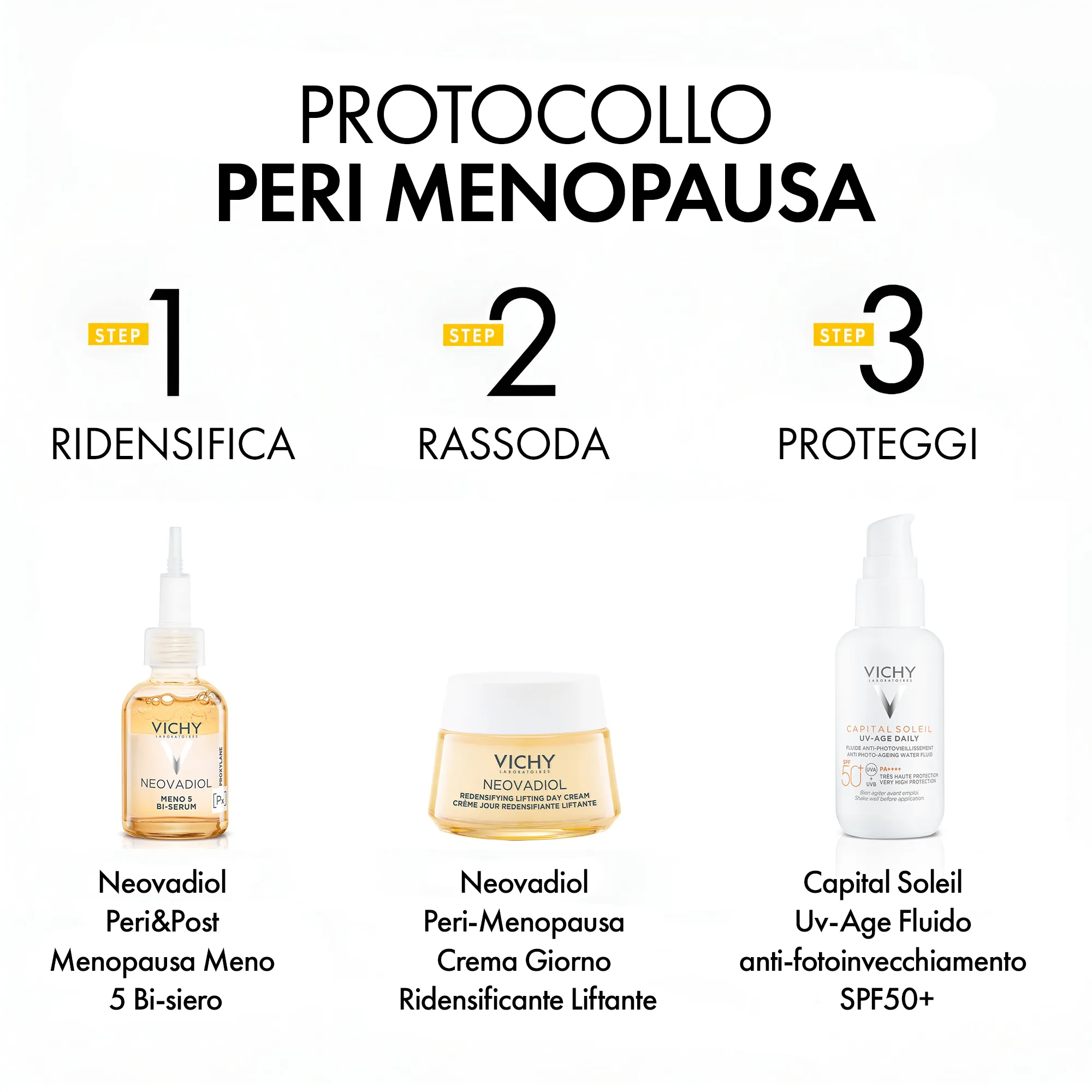 Vichy Neovadiol Peri-Menopausa Crema Giorno 50 Ml Ridensificante Liftante Pelle Secca