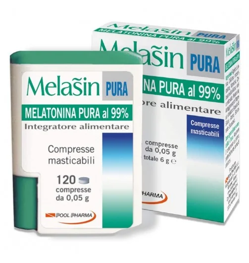 Melasin Pura 120 Mini-Compresse Integratore Sonno