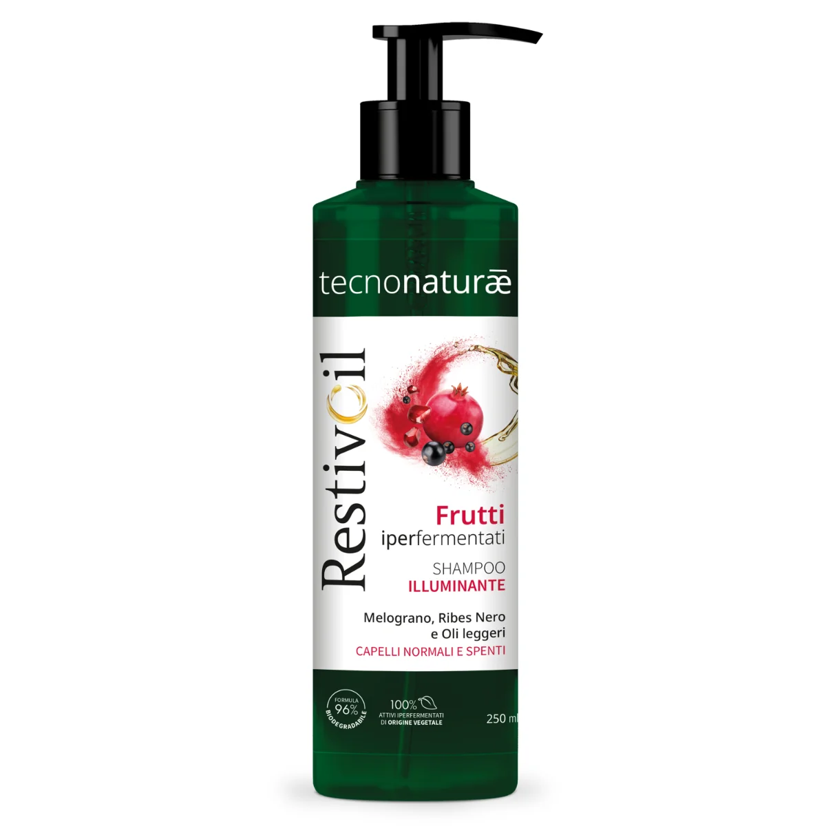 Restivoil Tecnonat Normali Shampoo 250 ml Per capelli normali e spenti