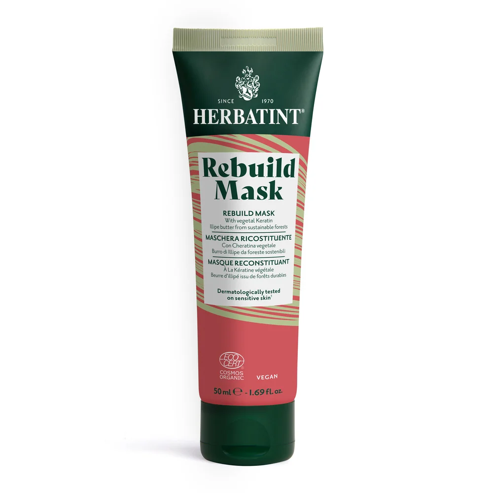 Herbatint Rebuild Mask 50 Ml Ripara Nutre e Ristruttura i Capelli