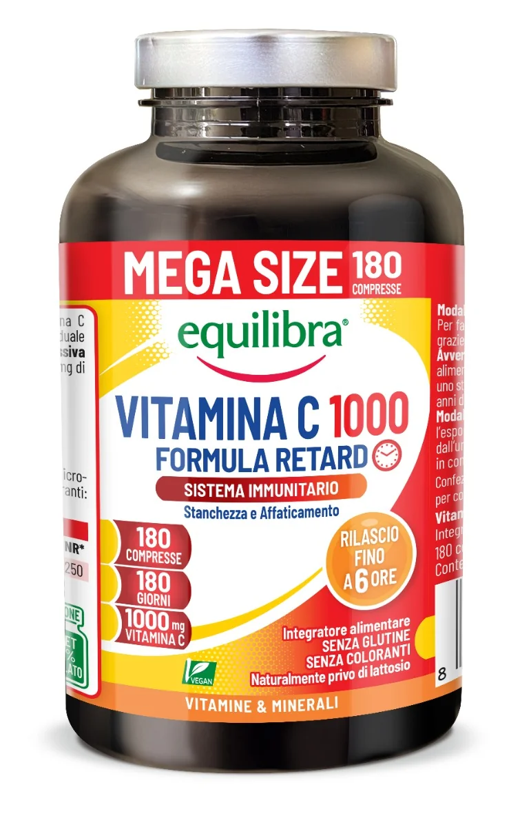 Equilibra Vitamina C 180 Compresse Sistema Immunitario