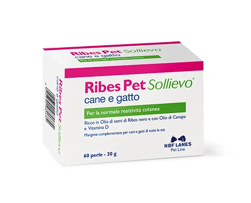 Ribes Pet Sollievo 30 Perle In Caso di Dermatosi