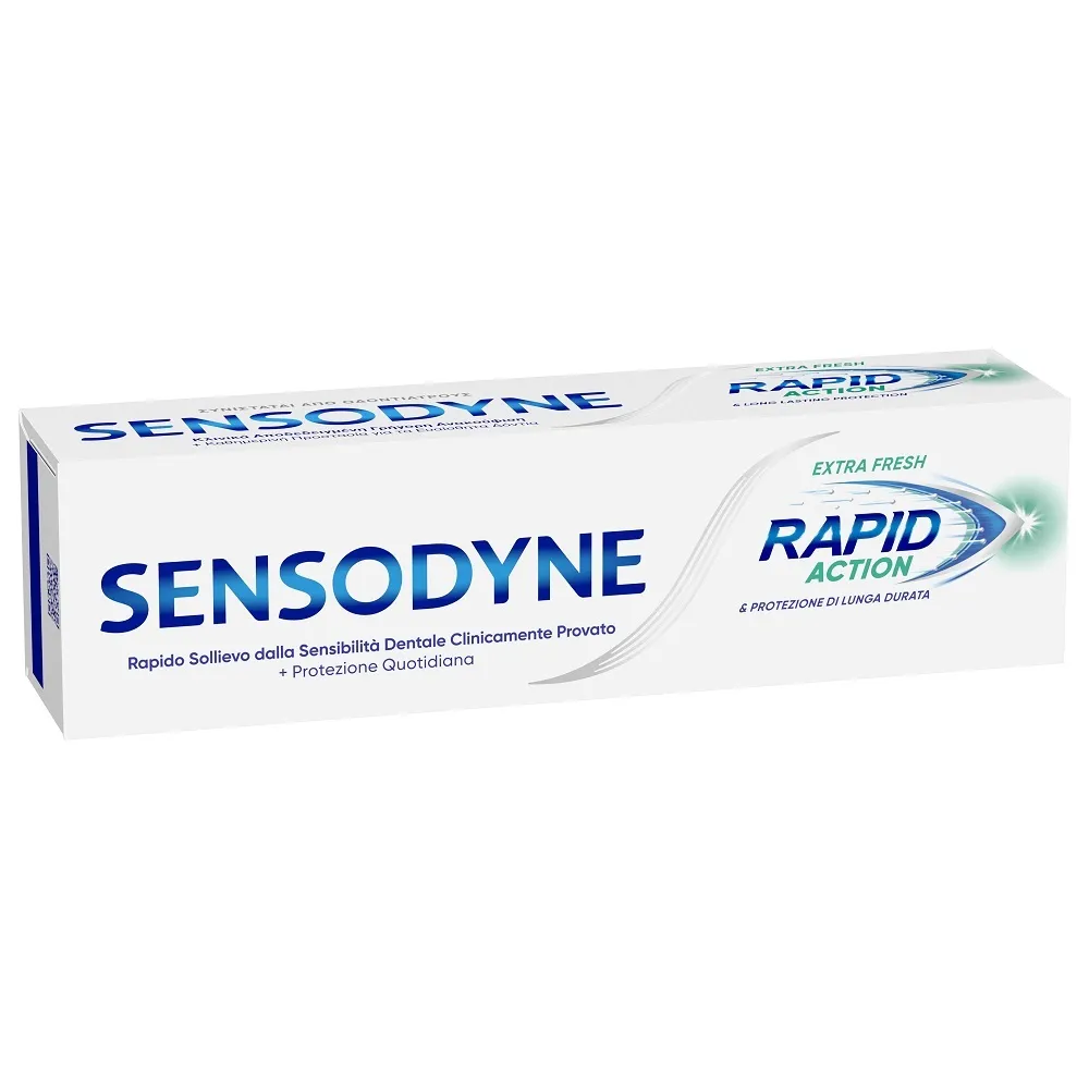 Sensodyne Rapid Action Extra Fresh Dentifricio 75 ml Denti Sensibili