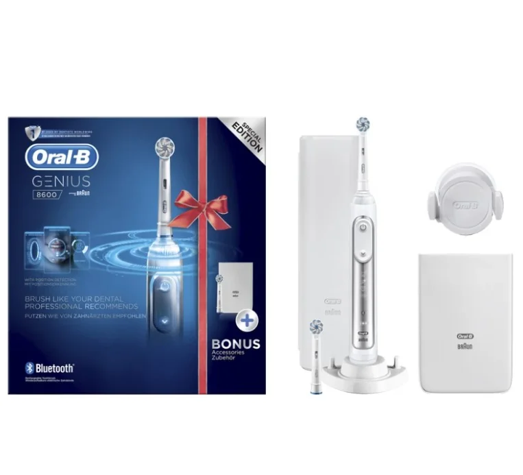 Oral-B Genius 8600 Silver Spazzolino Elettrico