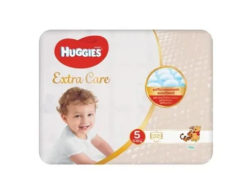 Huggies Extra Care Grande 32 Pezzi Pannolini Taglia 5
