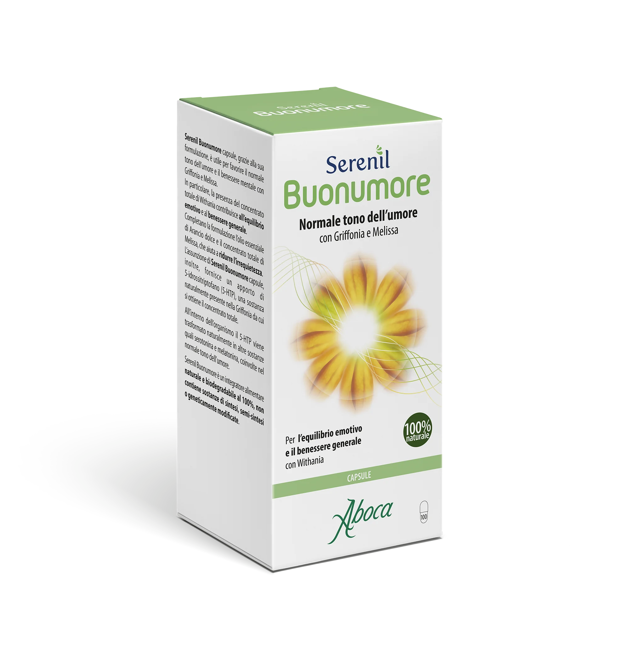 Serenil Buonumore 100 Capsule Integratore Tono dell'Umore