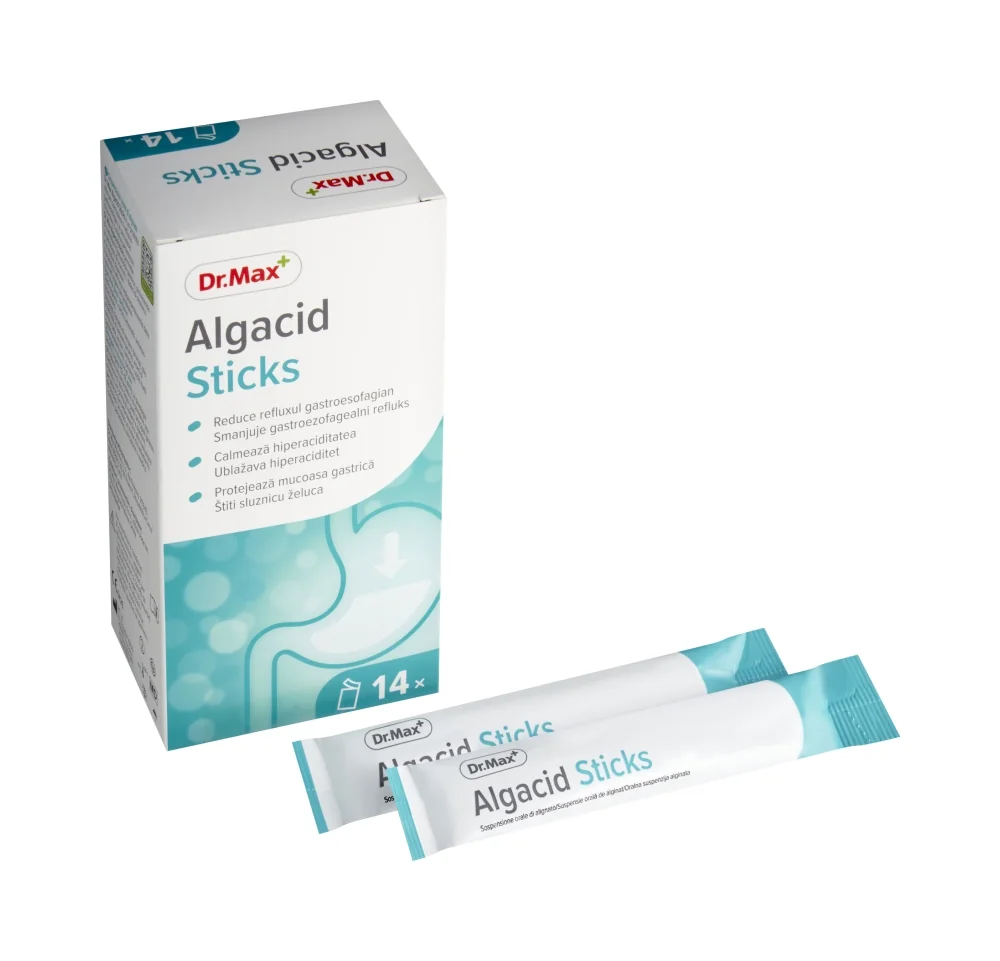 Dr. Max Algacid 14 Stick Contro Acidità e Reflusso