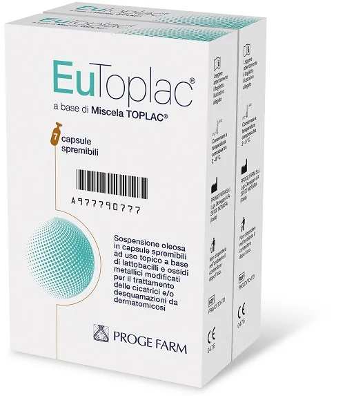 Sospensione Oleosa Eutoplac Bipacco 7+7 Capsule Spremibili