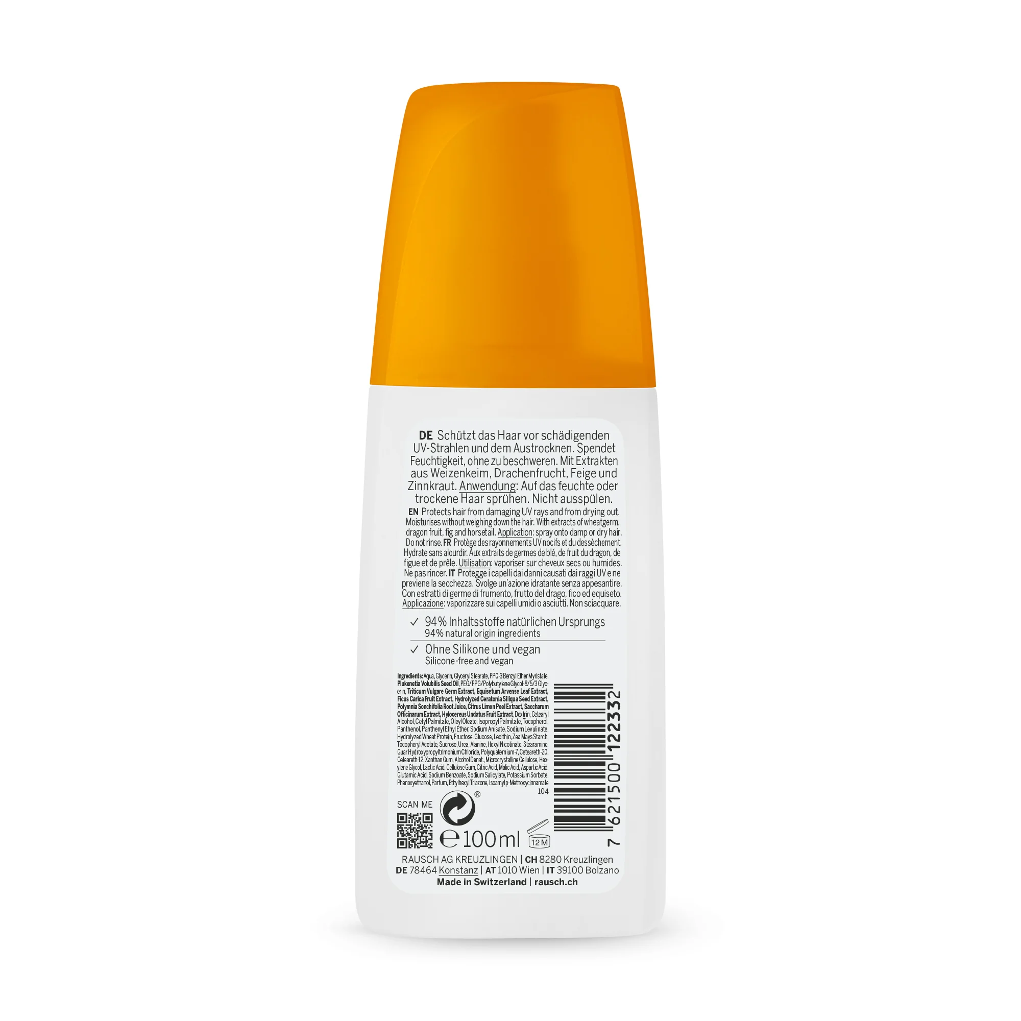 Rausch Spray Idratante Al Germe Di Frumento 100 Ml
