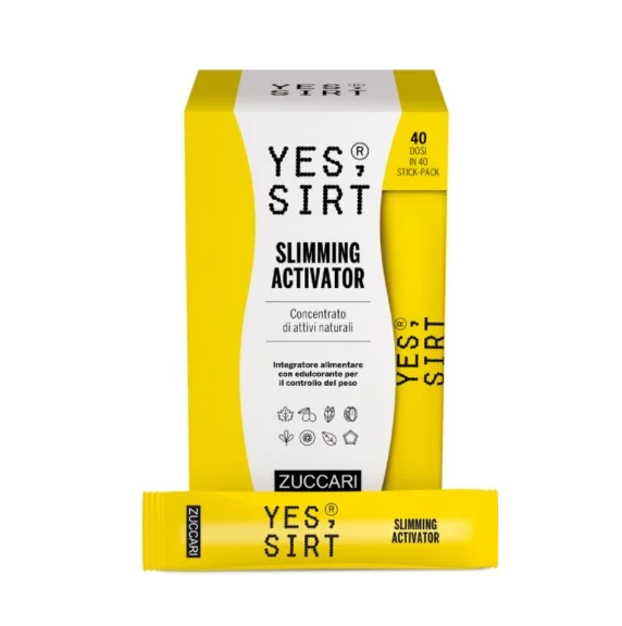 Yes Sirt Slimming Activator 40 Stickpack Da 2,5 g Perdita di Peso