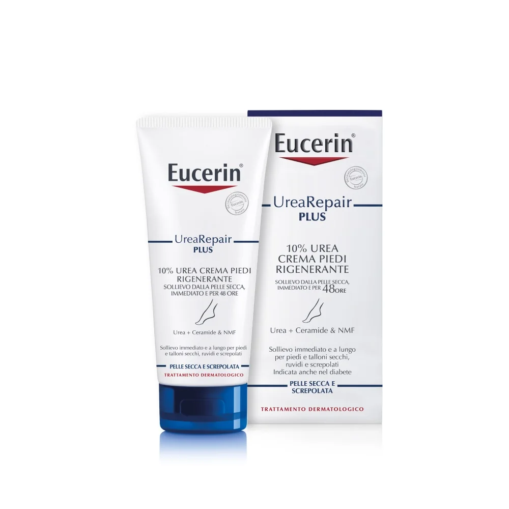 Eucerin Urea Repair Plus 10% 100 ml Crema Piedi Rigenerante