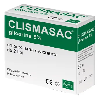 Clismasac Sacca Enteroclisma 5% 2 L 