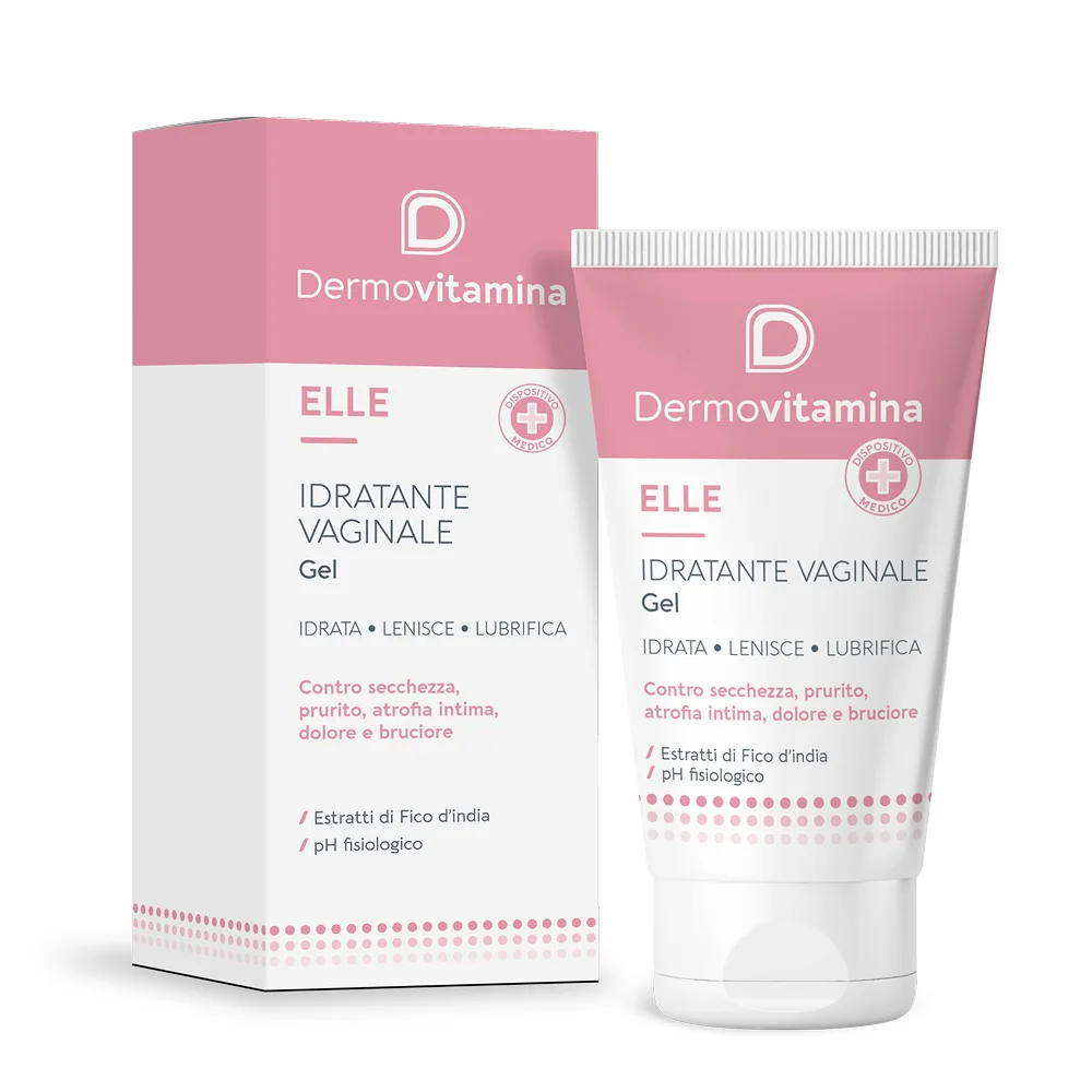 Dermovitamina Elle Gel Vaginale Idratazione Intima 40 ml Azione Lenitiva