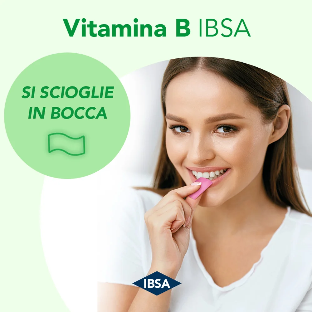 Vitamina B Ibsa 3Film Orali Senza Glutine