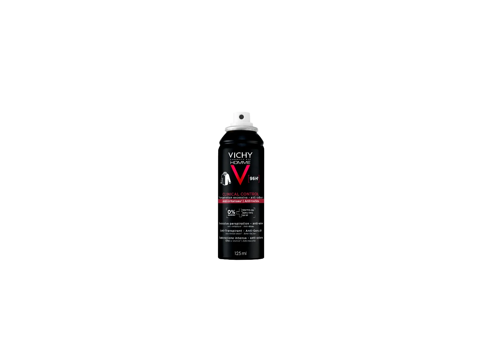 Vichy Homme Clinical Control Aerosol 125 Ml Antitraspirante ipoallergenico
