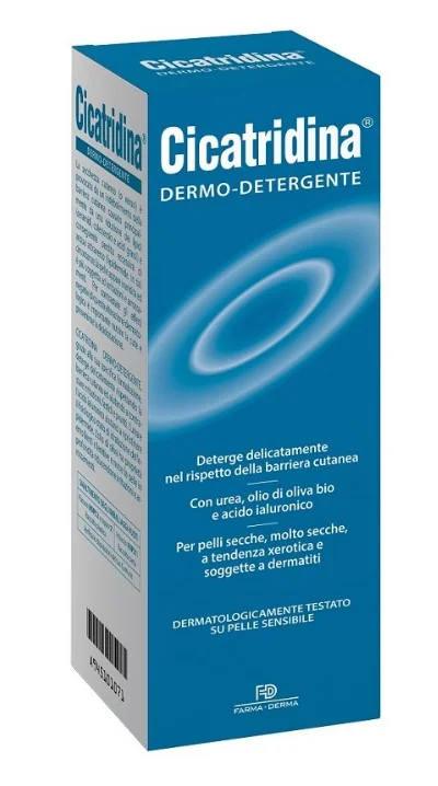 Cicatridina Dermo Detergente Pelle Secca