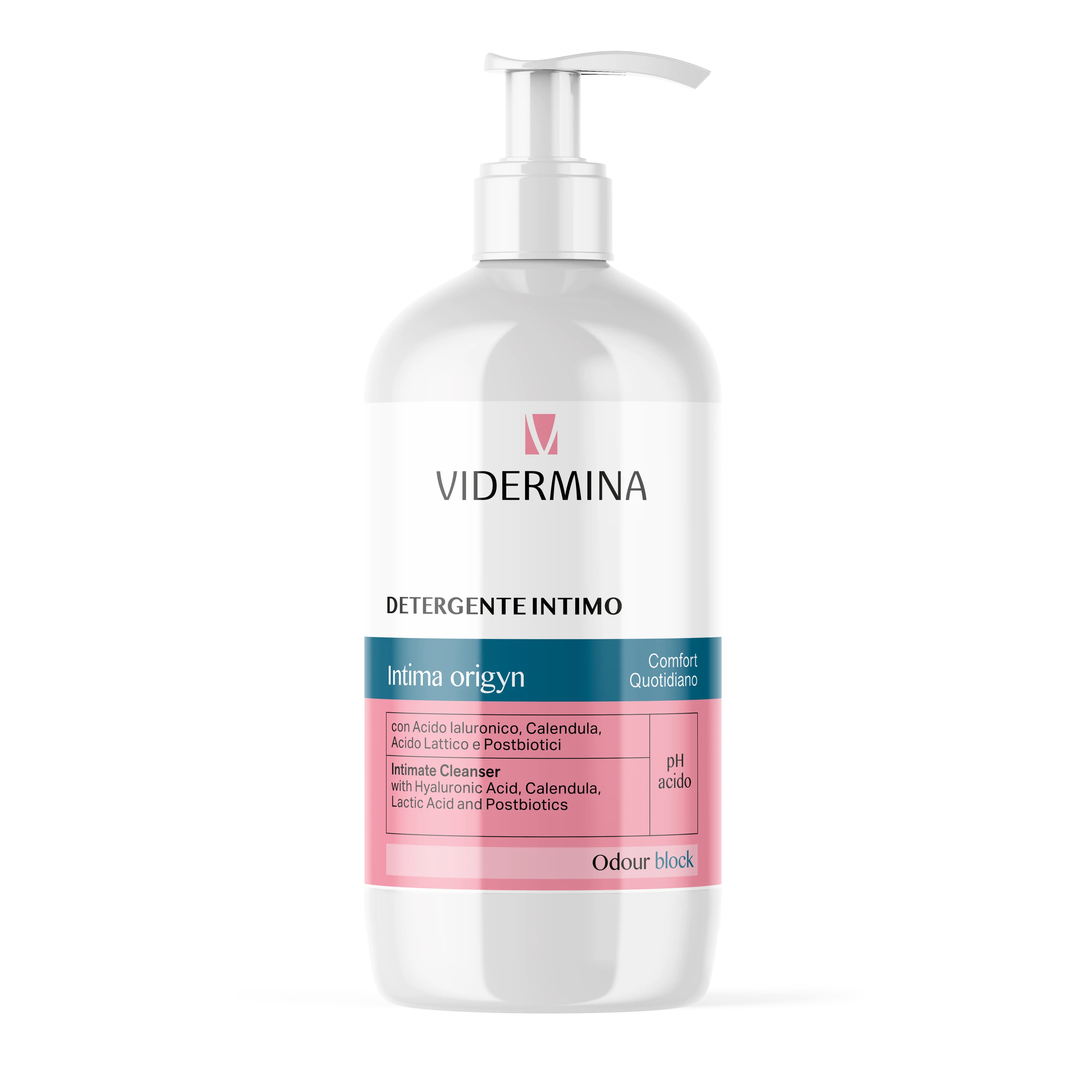 Vidermina Intima Detergente 500 Ml pH 4