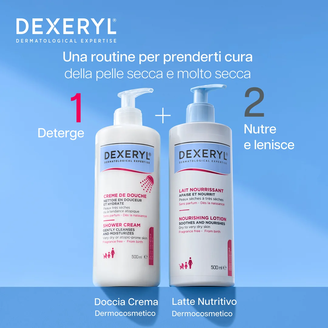 Dexeryl Shower Doccia Crema Pelle Molto Secca 500 ml