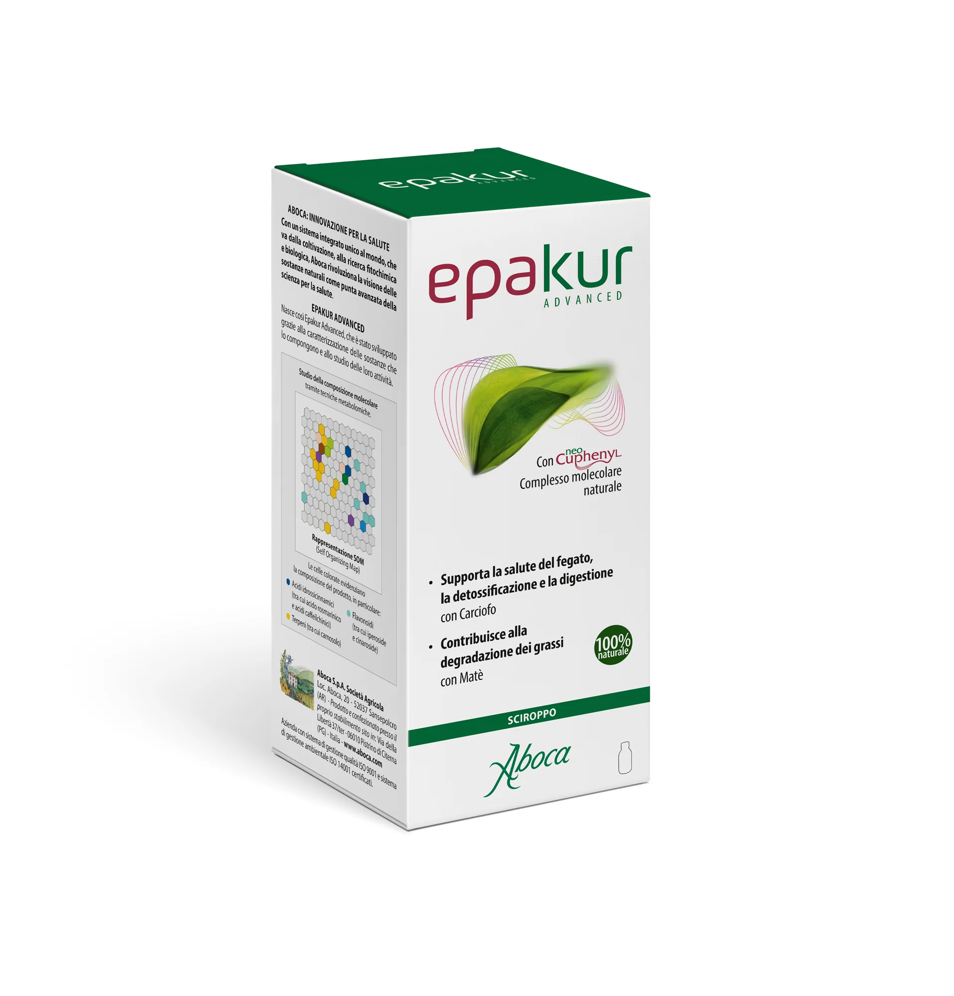 Aboca Epakur Sciroppo 320 g Benessere Epatico e Azione Depurativa