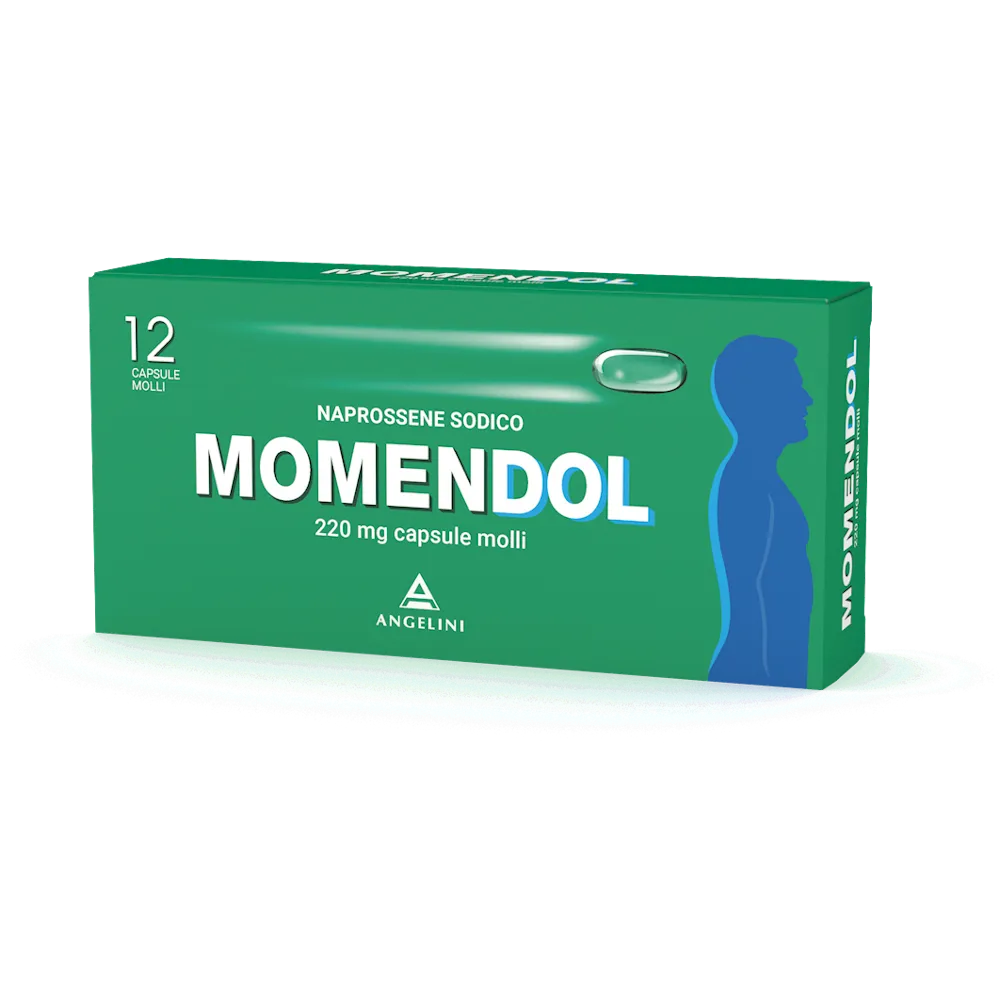 Momendol 220 mg 12 Capsule Molli