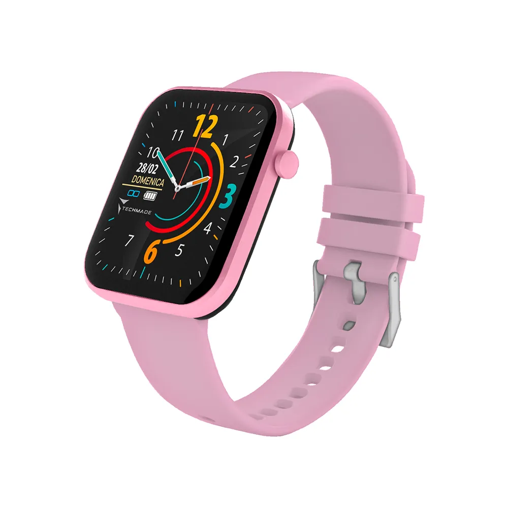 Techmade Hava Smartwatch Total Pink Da Portare Sempre con Te