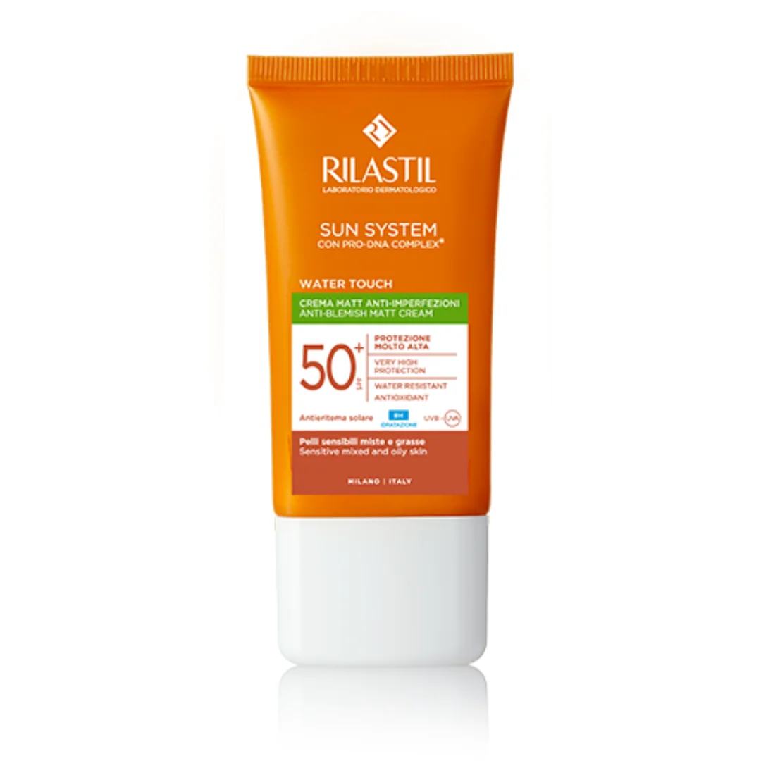 Rilastil Sun System Water Touch Mat SPF 50+ 40 ml Emulsione solare