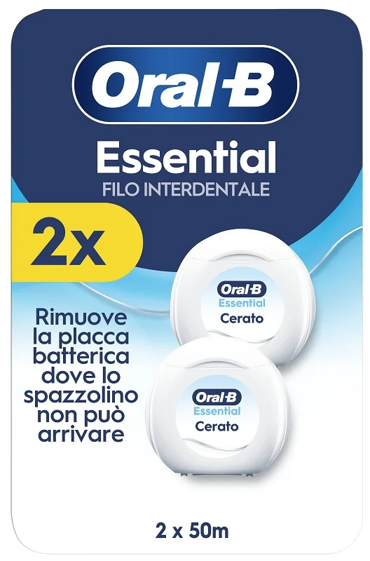 Oralb Man Filo Interdentale Cerato 50 Metri