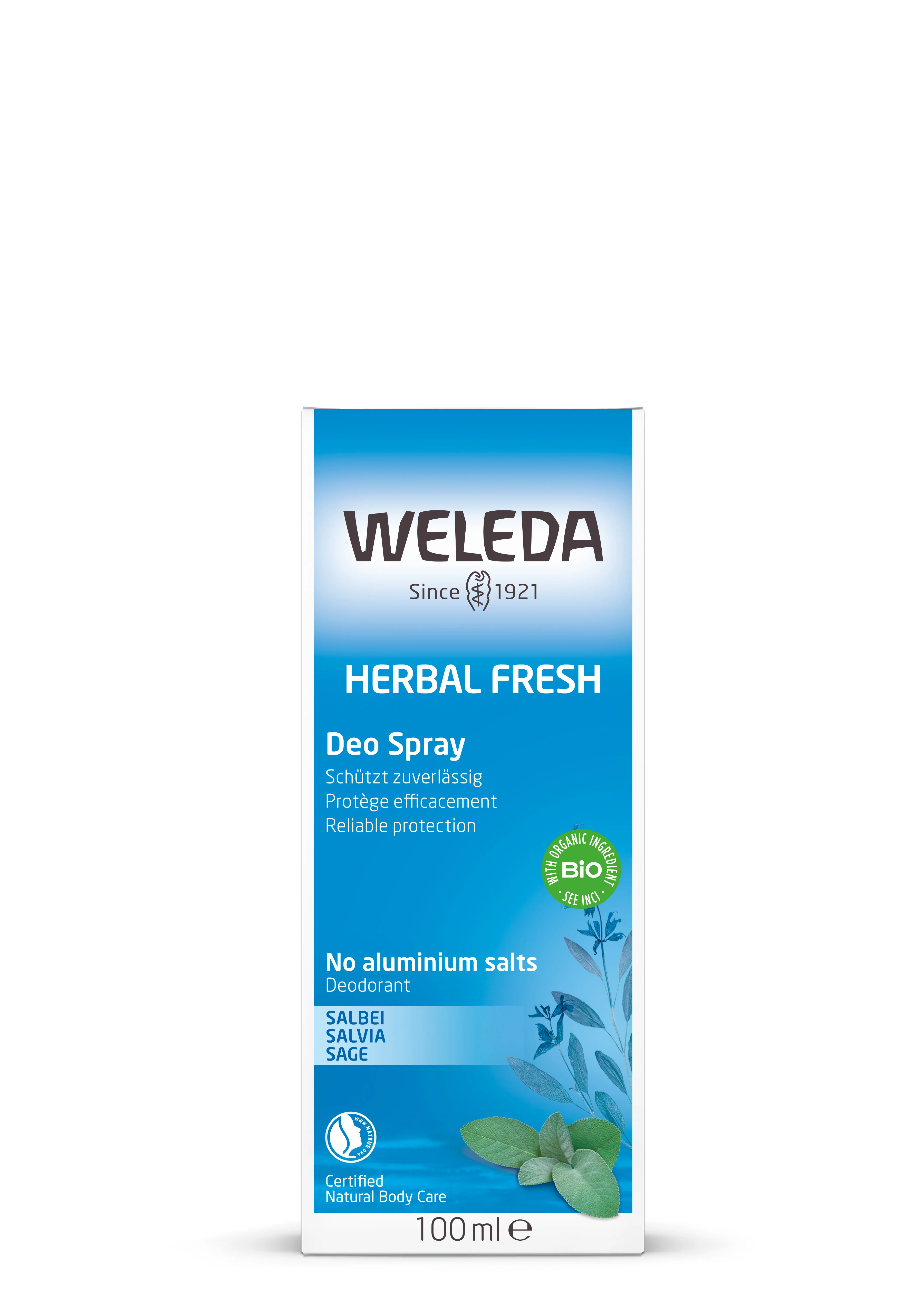 Weleda Deodorante Spray Rinfrescante alla Salvia 100 ml