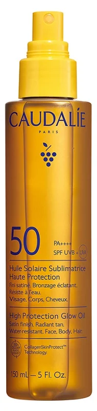 Caudalie Vinosun Olio Solare Abbronzante Spf50 150 Ml Multiuso viso-corpo-capelli