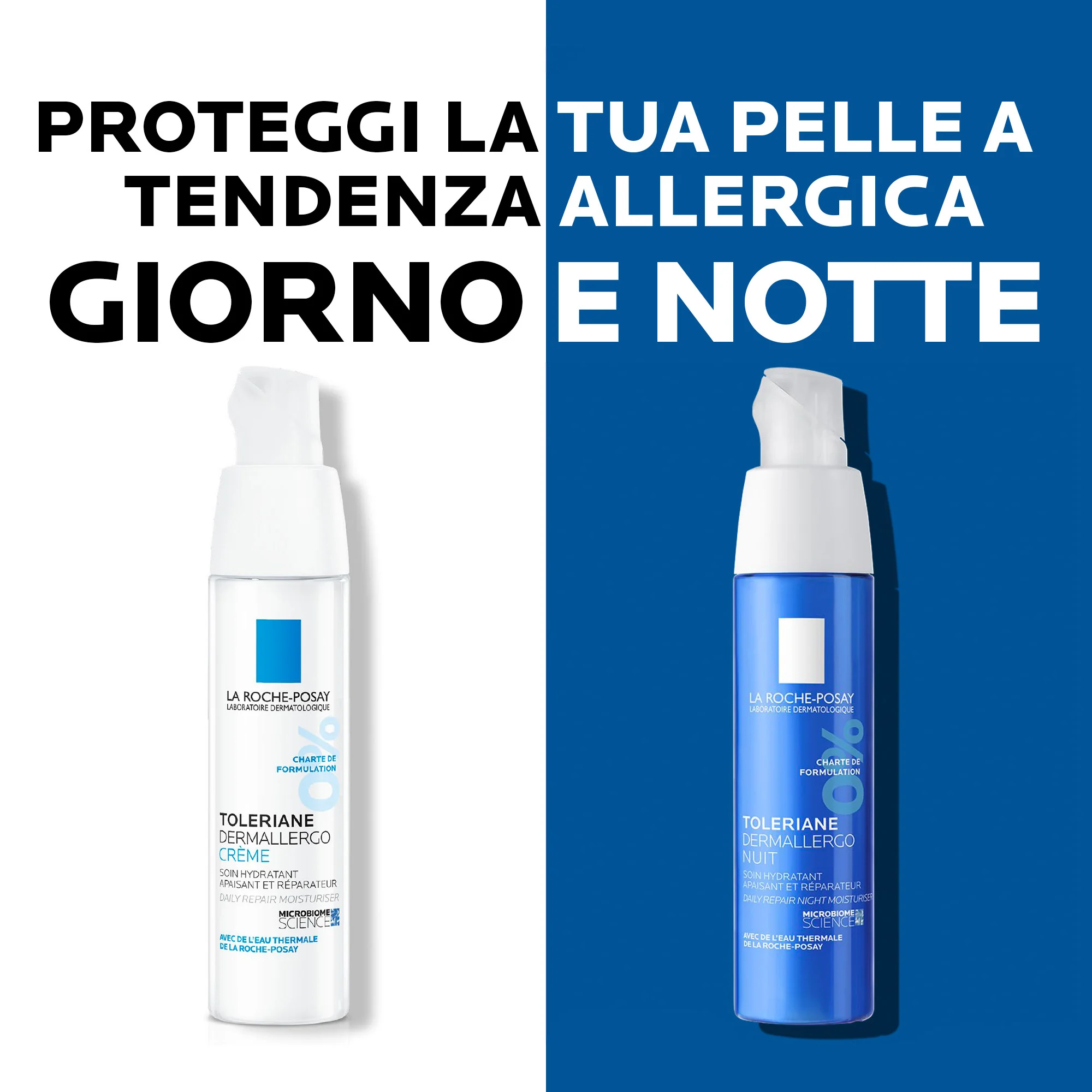 La Roche Posay Toleriane Dermallergo Notte 40 ml Idratante pelle allergica e reattiva