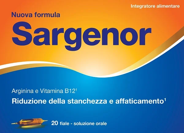 Sargenor 20 Fiale Da 5 Ml