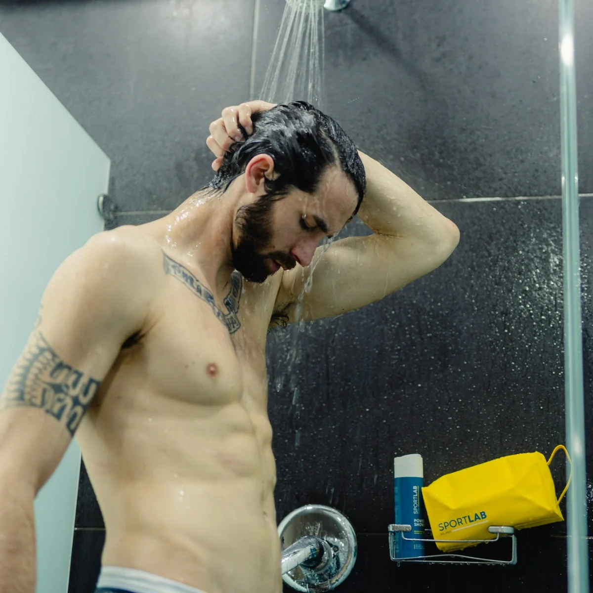 Sportlab Power Shower Gel 200 Ml Uso Frequente
