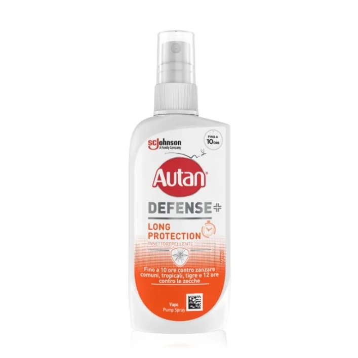 Autan Defense Long Protection Repellente Spray 100 ml Anche Per Bambini Dai 12 Anni