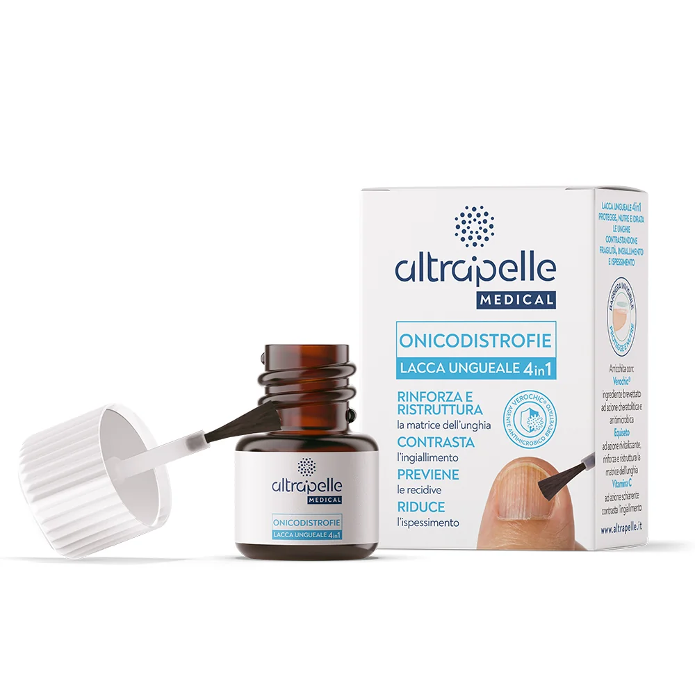 Altrapelle Medical Lacca Ungueale 4 In 1 7 ml Trattamento Onicodistrofie