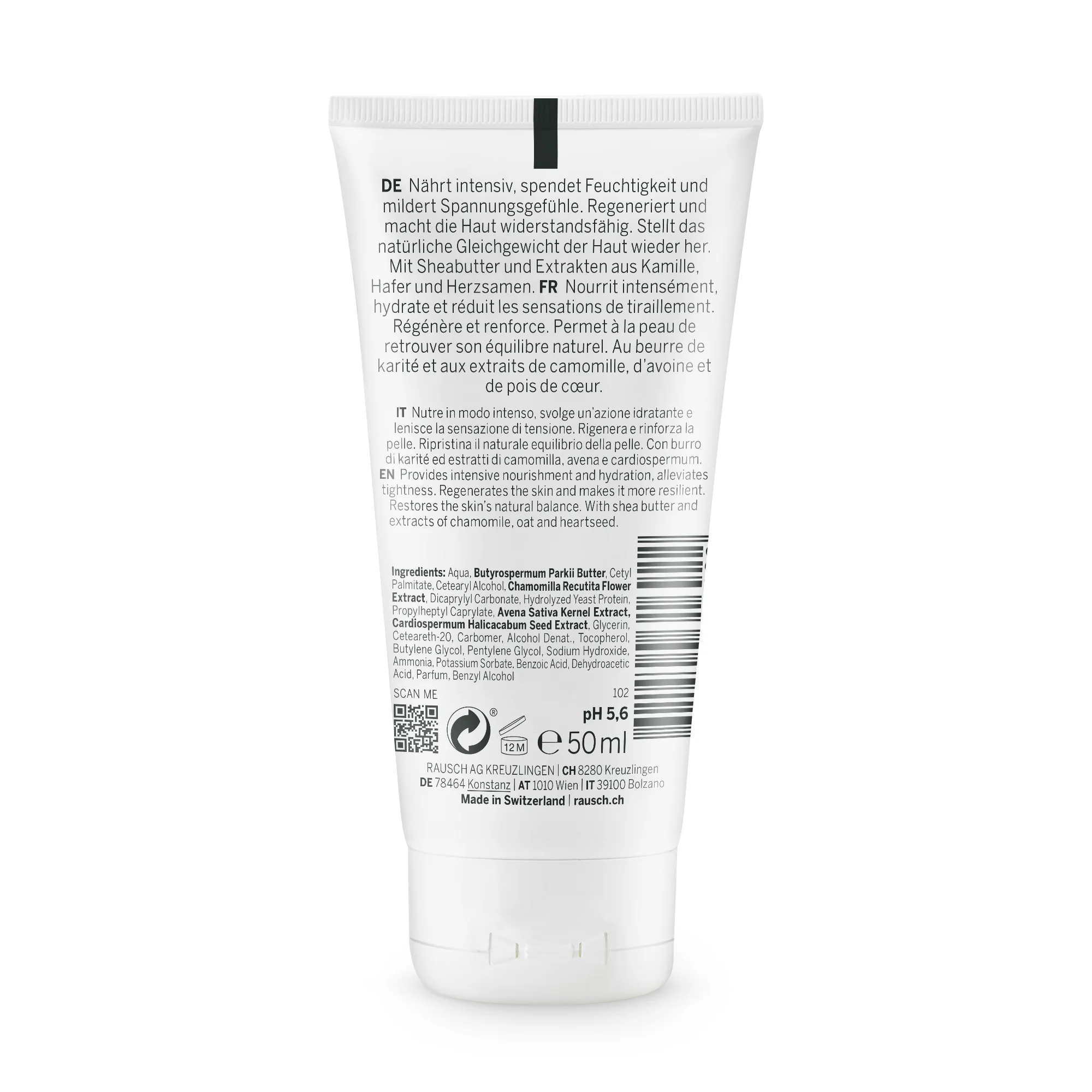 Rausch Hand Cream Delicato Camomilla 50Ml