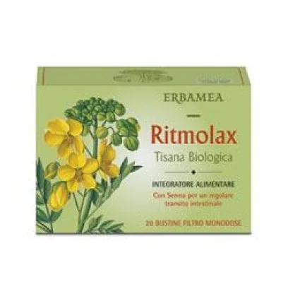 Erbamea Ritmolax Tisana Bio 20 Filtri Tisana per la regolarità intestinale