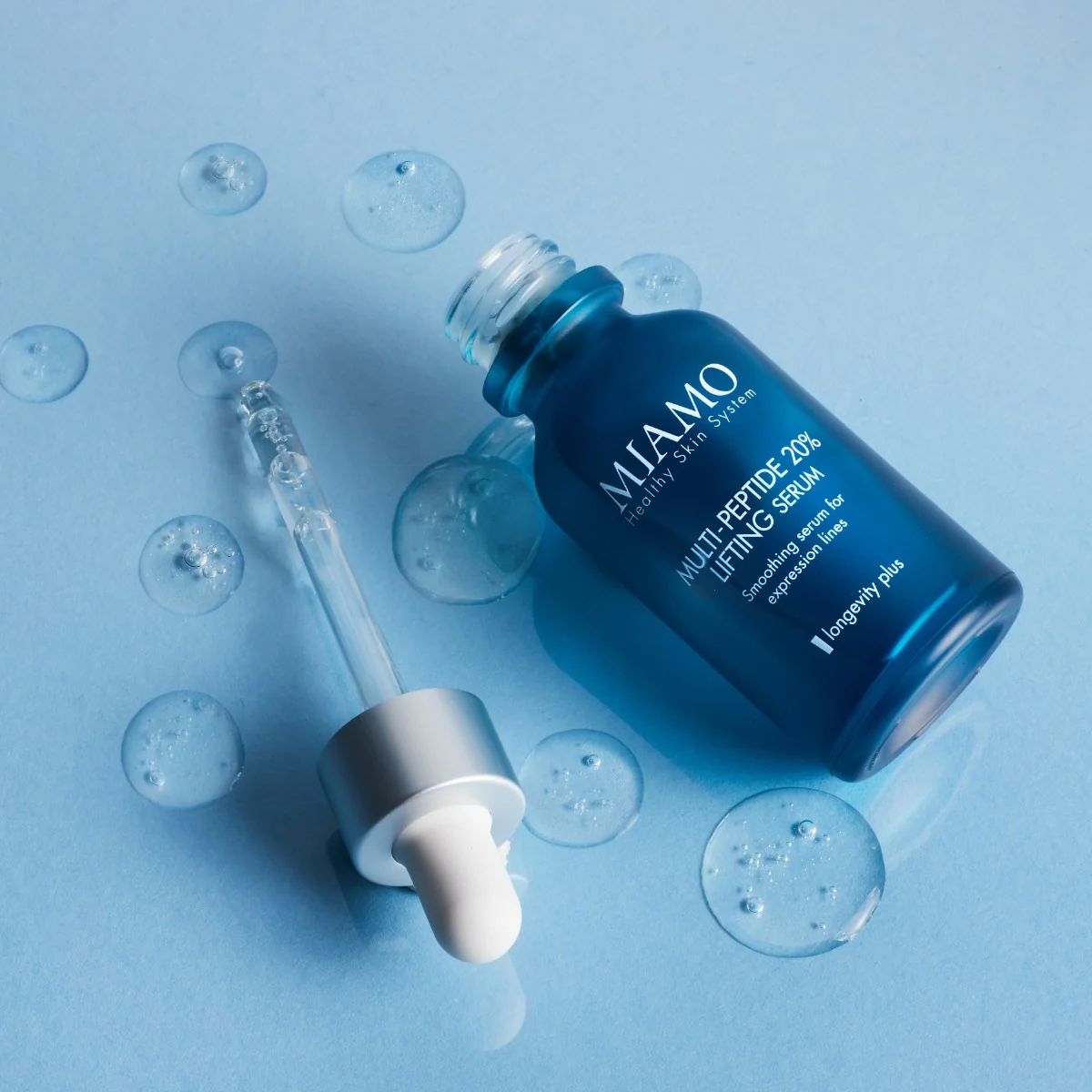 Miamo Longevity Plus Multi Peptide 20% Lifting Serum 30 ml Siero Viso Antirughe Effetto Tensore