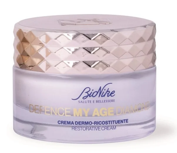 Bionike Defence My Age Diamond Crema Viso Dermo Ricostituente 50 ml Azione Nutriente