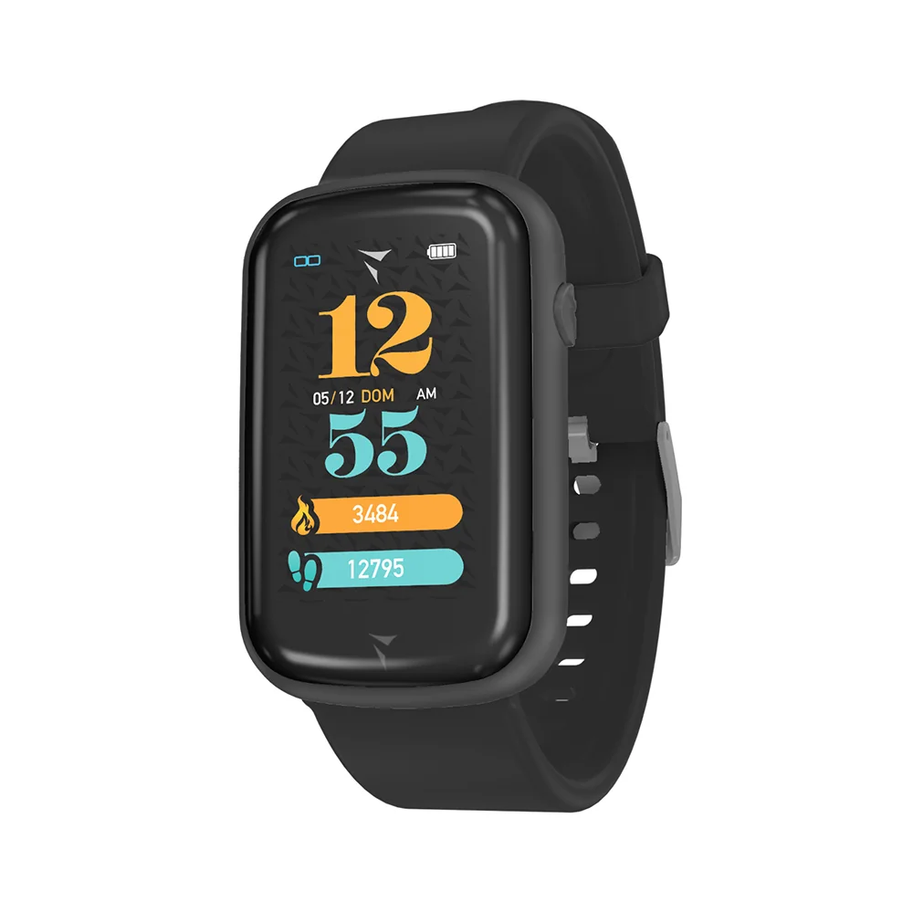 Techmade Steps Smartwatch Total Black Da Portare Sempre con Te