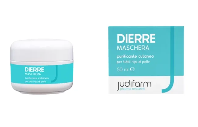 Dierre Maschera Purificante Per Tutti i Tipi di Pelle 50 ml Purificante Cutaneo