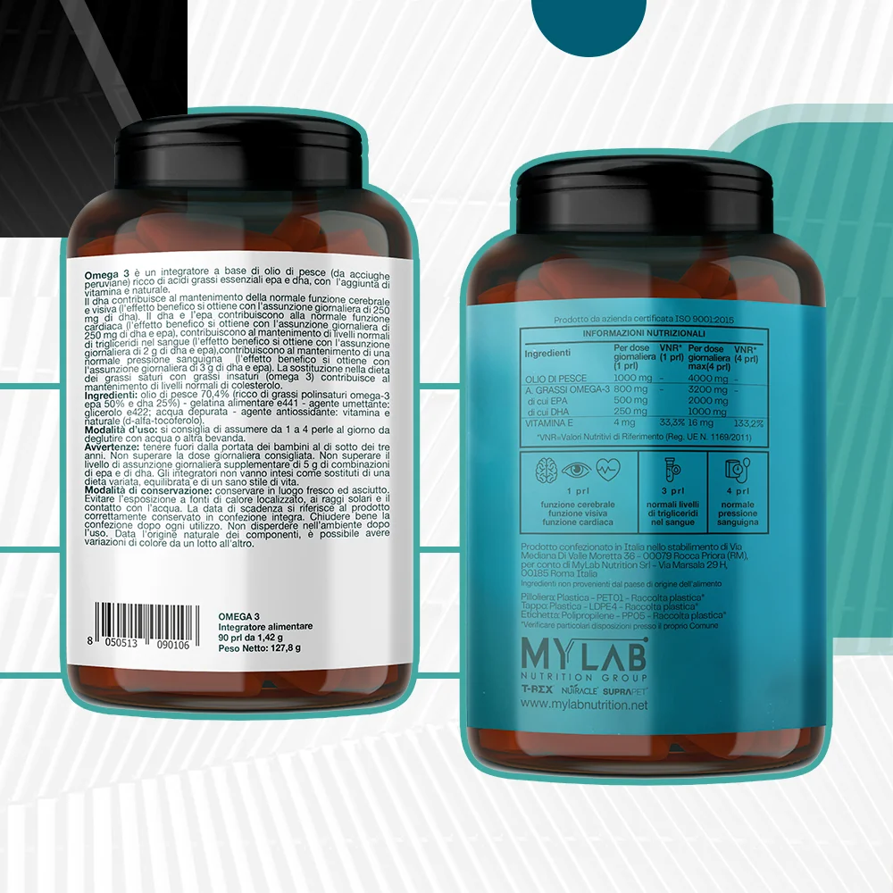 T-Rex Omega 3 90Prl Senza Glutine