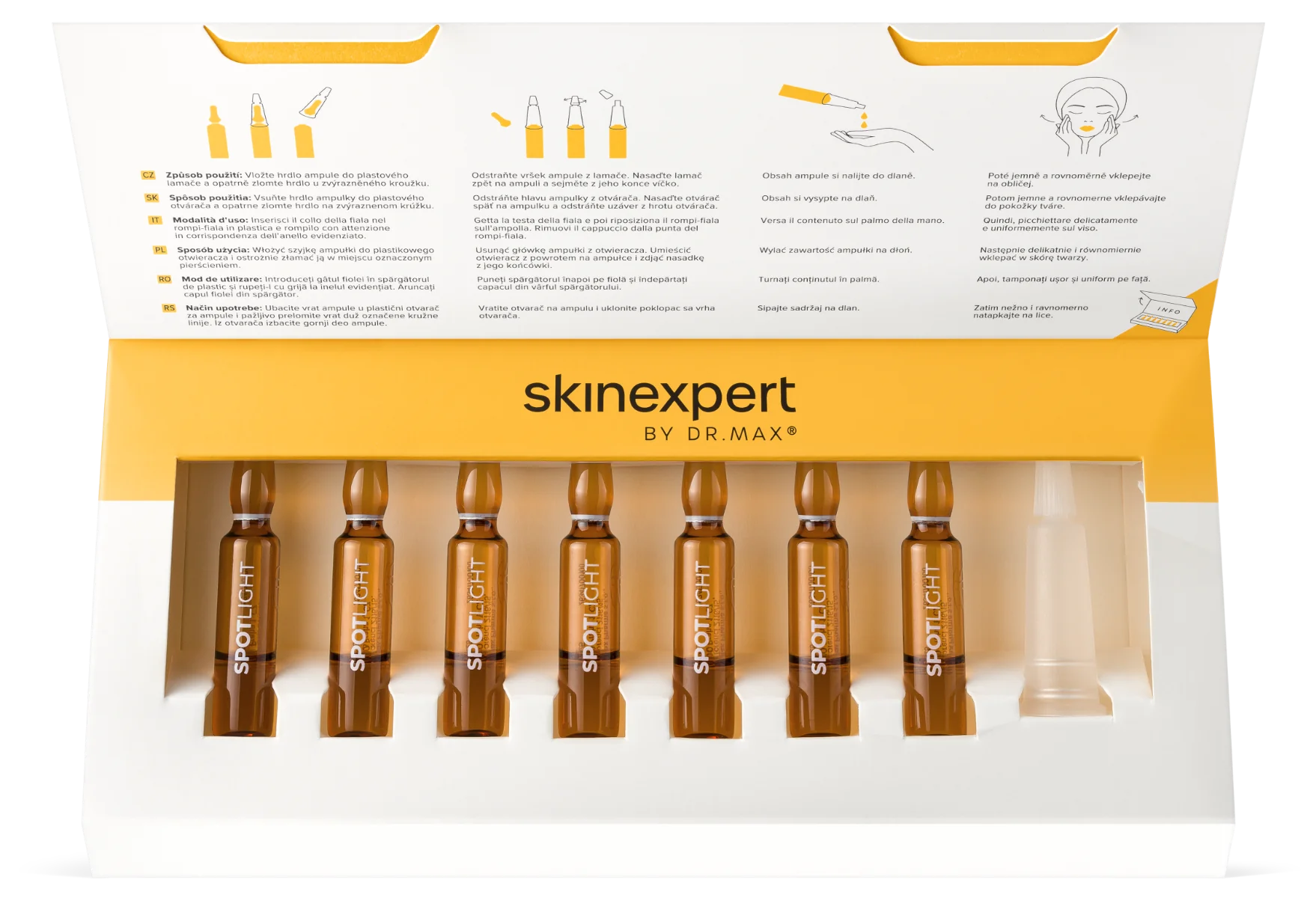 SkinExpert Spotlight Ampolle 7X1,5Ml Trattamento con Vitamina C