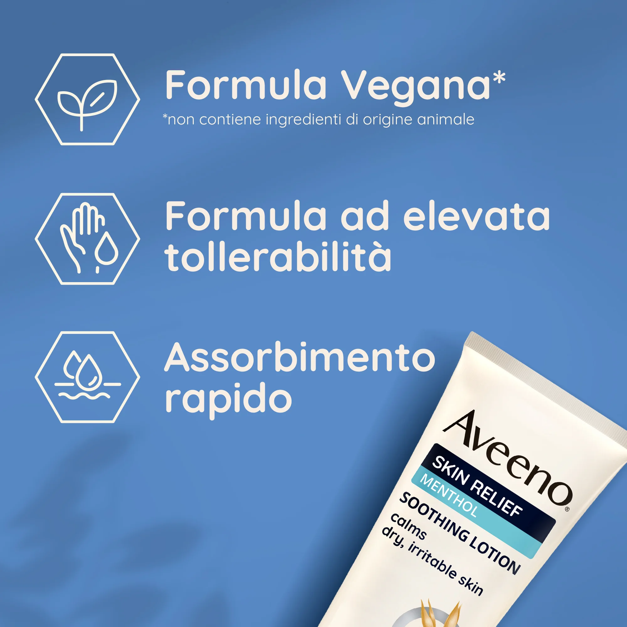 Aveeno Skin Relief Crema Mentolo 200 Ml Idratante e lenitiva