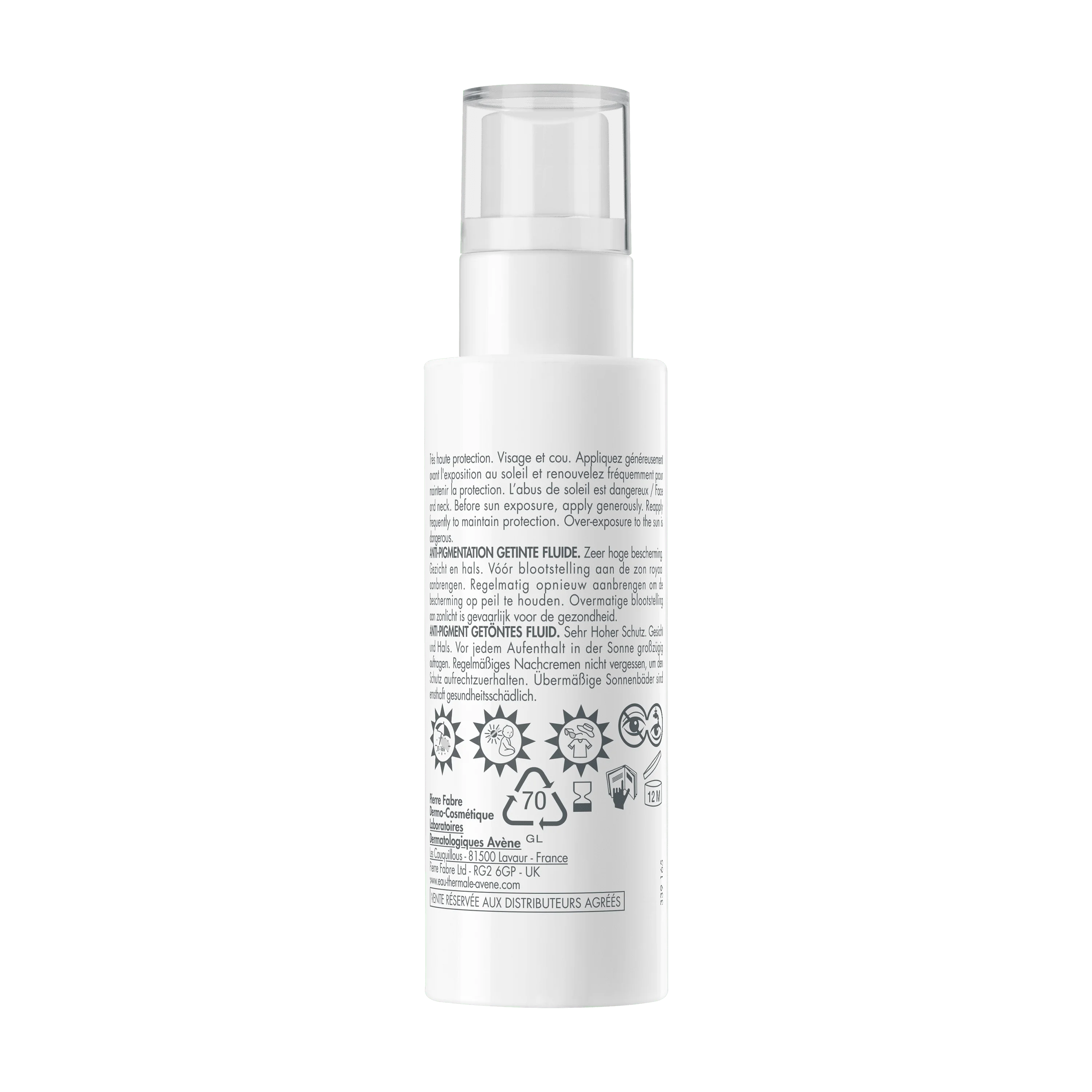 Avène Fluido Solare Antimacchie SPF 50+ 40 ml Protezione e Uniformità