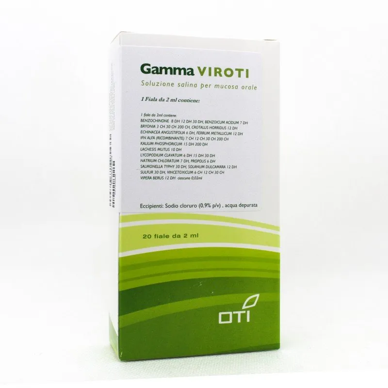Gamma Viroti Composto 20 Fiale Fisiologiche 2ml 