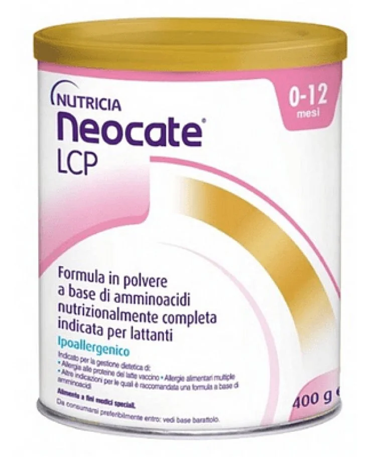 Neocate Lcp Polvere 400 g Nutrizione per Lattanti