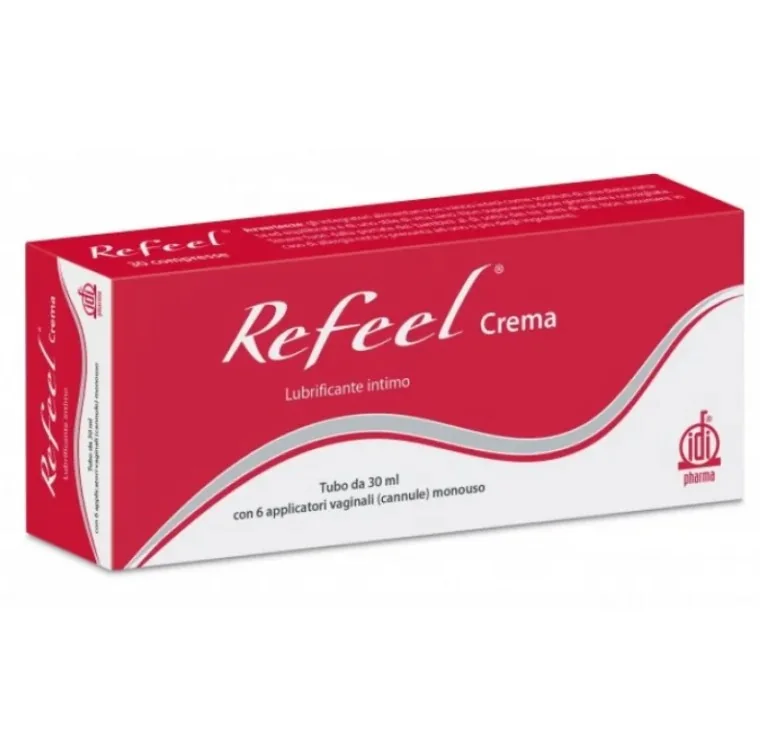 Refeel Crema Vaginale 30 ml Lubrificante Intimo