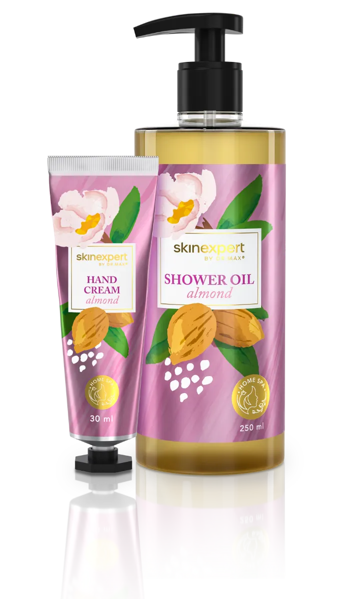 SkinExpert HOME SPA Shower oil Almond, 250 ml Nutriente